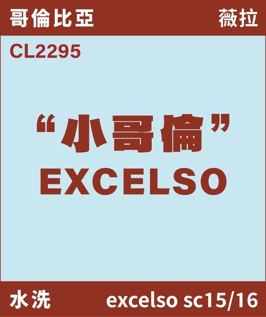 CL2295｜哥倫比亞 小哥倫 excelso [噸價請私]